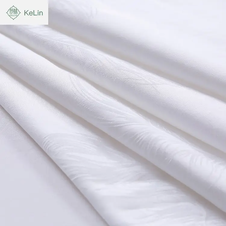 Roupa de cama de tecido listra t220 100% algodão, 1cm, roupa de cama em rolo para hotel/home/hospital