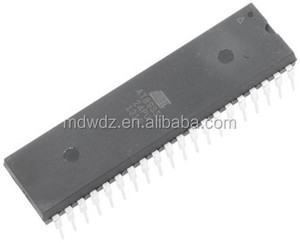 AT89S51-24PU, 8bit <span class=keywords><strong>8051</strong></span> מיקרו, 24MHz, 4 kB פלאש, 40-PDIP סיכת IC - Product Image 1