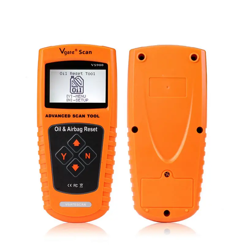 VGATE-herramienta de diagnóstico de coche VS900, escáner Vgate VS-900 OBD2 VS 900 OBD 2, servicio de aceite y Airbag