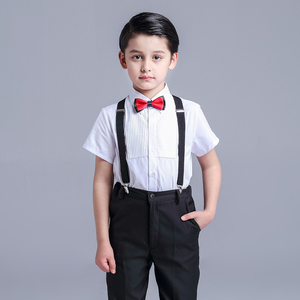男の子のためのスーツを測定するために作られたファッションキッズウェディングスーツフォーマルブルー