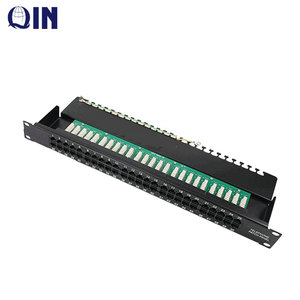 深圳机架 50 端口 RJ11 电话修补程序面板 FTP Cat3 语音修补程序面板 - Product Image 4