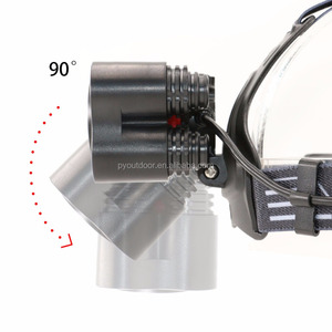 New Product High Power 20W XML-T6 and Chip LED 3000 Lumen USB Rechargeable Outdoor Headlamp with <strong>Light</strong> <strong>Sensor</strong> <strong>Function</strong> - Product Image 4