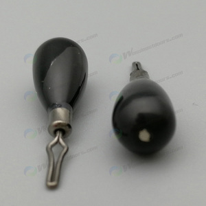 Farklı boyutlarda balıkçılık ağırlıkları Tungsten, Tungsten gözyaşı damlası ağırlıkları