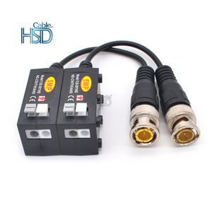 Ethernet Conector to <strong>Bnc</strong> 5MP Powered Security <strong>Camera</strong> Passive 50 Ohm Video Balun Transceiver <strong>with</strong> Power 4K Monitor - Product Image 1