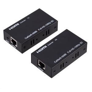 Bán Sỉ Bộ Mở Rộng HDMI Powerline 60M Qua Cáp Ethernet Cat5e/Cat6/Cat6a Đơn Hỗ Trợ 3D 1080P - Product Image 3