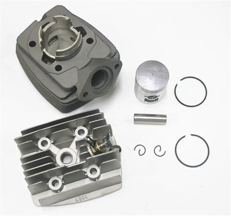 Kit de cilindro pgt40, cilindro para peugeot 40mm com pinos de 12mm para peugeot 103 ac 50cc