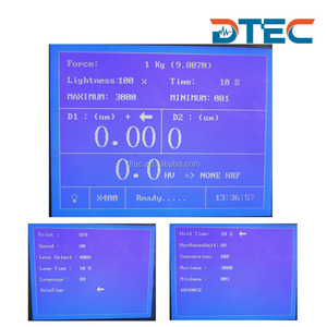DTEC HV-<strong>1000</strong> <strong>Digital</strong> Large Screen Micro Vickers Hardness Tester Desktop Type for Metal Hardness Test in Laboratory - Product Image 3