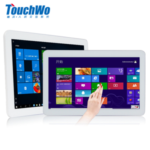 Um monitor plano de computador do jogo, venda direta da fábrica do pc 15.6 polegadas touch screen branco lcd emmc capa de metal de liga de alumínio