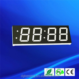 1.2 zoll 7 segment uhr led display 4 digit 7 segment led-anzeige fabrik