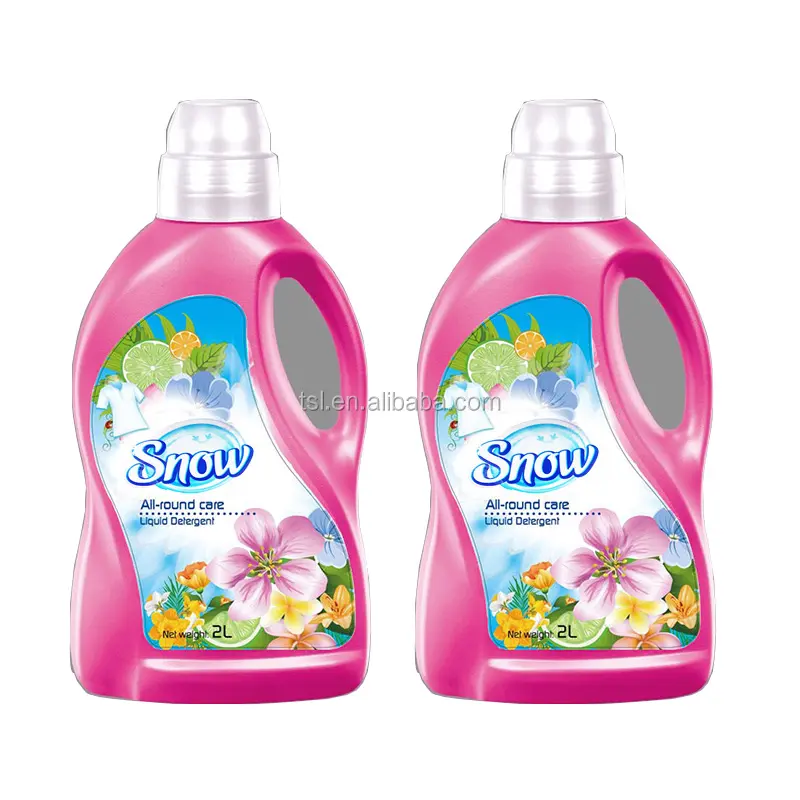 wholesale 2L Plastic Bottles liquid laundry detergent for clothes washing