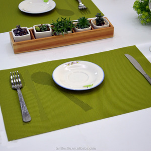 Stock Promotion Cheap Eco-Friendly Plastic Place <strong>Mat</strong> for Restaurant ,<strong>Rectangle</strong> PVC <strong>Table</strong> Heated Placemats Multicolor Choice - Product Image 5