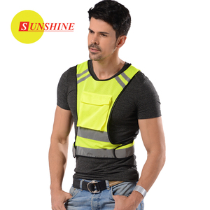 Newest Mesh Fabric Yellow Safety <strong>Hi</strong> Vis Reflective Vest Mesh