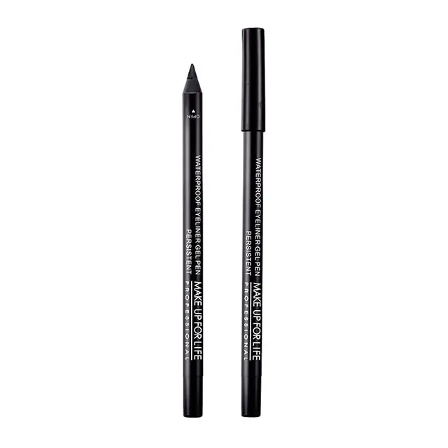 Waterproof Long lasting liquid gel eye liner stamp OEM Private Label Makeup Black Eyeliner Pencil