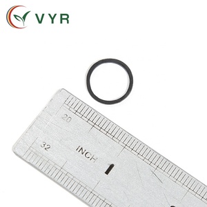工厂高品质定制尺寸13毫米黑色橡皮筋定制标志 - Product Image 4