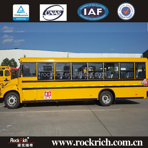 Dongfeng מותג צהוב 10 m 52 מושבים בטיחות אוטובוס בית הספר למכירה