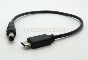 สายชาร์จ USB 3.1 Type C ตัวผู้เป็นตัวจ่ายไฟ DC 5.5X2.5mm,สำหรับ Apple MacBook ใหม่ - Product Image 2