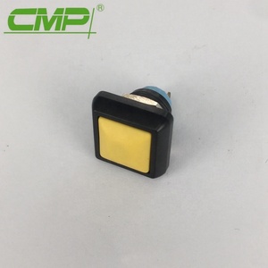 CMP 12mm küçük anlık kare basma düğmesi plastik anahtar - Product Image 2