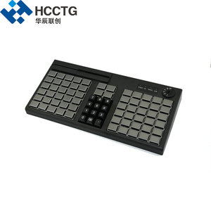 76 teclas inteligentes PS2 membrana POS Teclado programable KB76M