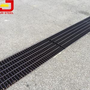 销售便宜的车道沟通道排水格栅雨水 Trench 沟格栅特种 0shaped 钢格栅 - Product Image 5