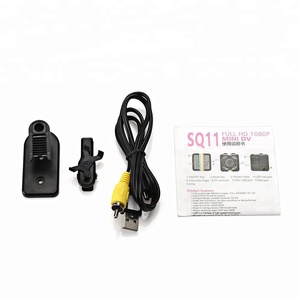 SQ11 Câmera Visão Noturna HD 1080P Drone FPV DVR Filmadora Pequena Portátil 3.6mm FOV140 Sports DV Gravador de Vídeo Digital