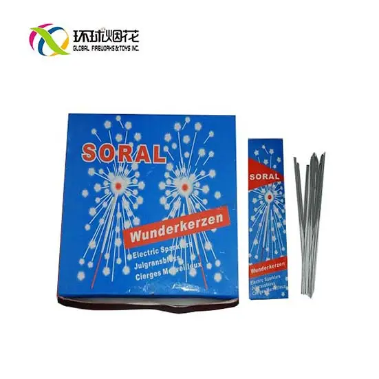 Di vendita caldo 7 "golden sparkler fuochi d'artificio palmare coperta