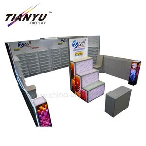 Trade <span class=keywords><strong>Show</strong></span> Disegno Su Misura E di Produzione Odm Fiera Gancio Angolo Mostra Jiangmen Tianyuexhibition Booth