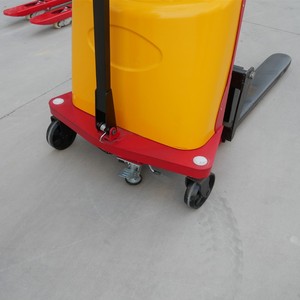 YC 1.5T 2T 3000IBS Handle <strong>Push</strong> Stakcer Semi electric <strong>Stacker</strong> with Paper Roll Clamp - Product Image 4