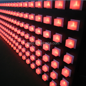Rgb dmx dijital piksel dekoratif panel profesyonel sahne ışığı disko kulübü bar için aydınlatma dekor