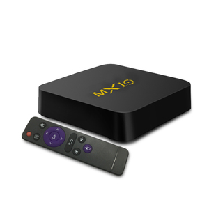 MX10 4 GB DDR4 32 GB eMMC <span class=keywords><strong>Android</strong></span> 8,1 TV BOX RK3328 Quad Core 4 K HDR 2,4 GHz WIFI USB 3,0 Smart Set Top Box