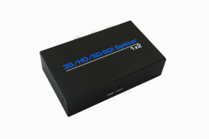 SD-SDI HD-SDI 3G-SDI 分离器 1x2 BNC 1 输入和 2 输出，用于监视器摄像机 DVR 闭路电视视频编码器广播