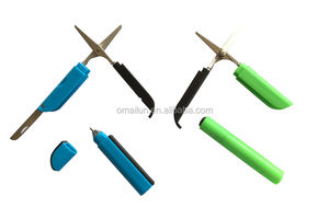 多功能工具笔4合1塑料圆珠笔，带尺子剪刀刀 - Product Image 2