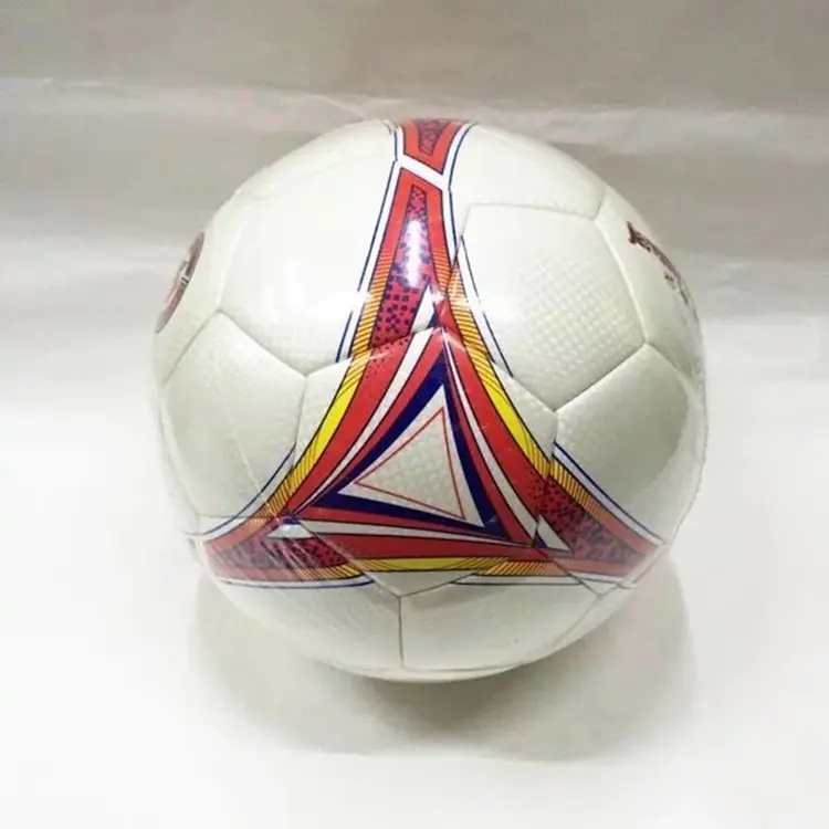 Ballon de Football imprimé Machine à coudre, taille officielle, Logo personnalisable, impression de ballons de foot de la taille 5, Promotion et entraînement