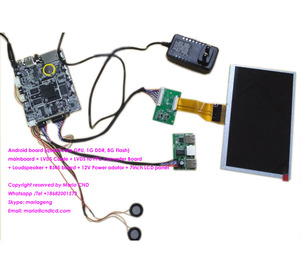 Alle in einem 4 core Android AD Controller board mit <span class=keywords><strong>Ethernet</strong></span> sd-karte Wifi RJ45