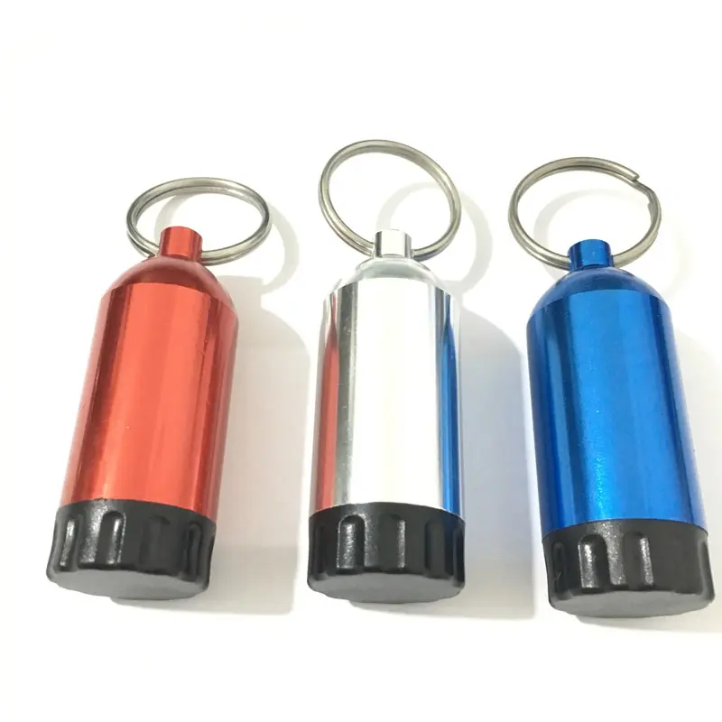 Porte-clés pour Mini réservoir de plongée avec pic en laiton et joints toriques