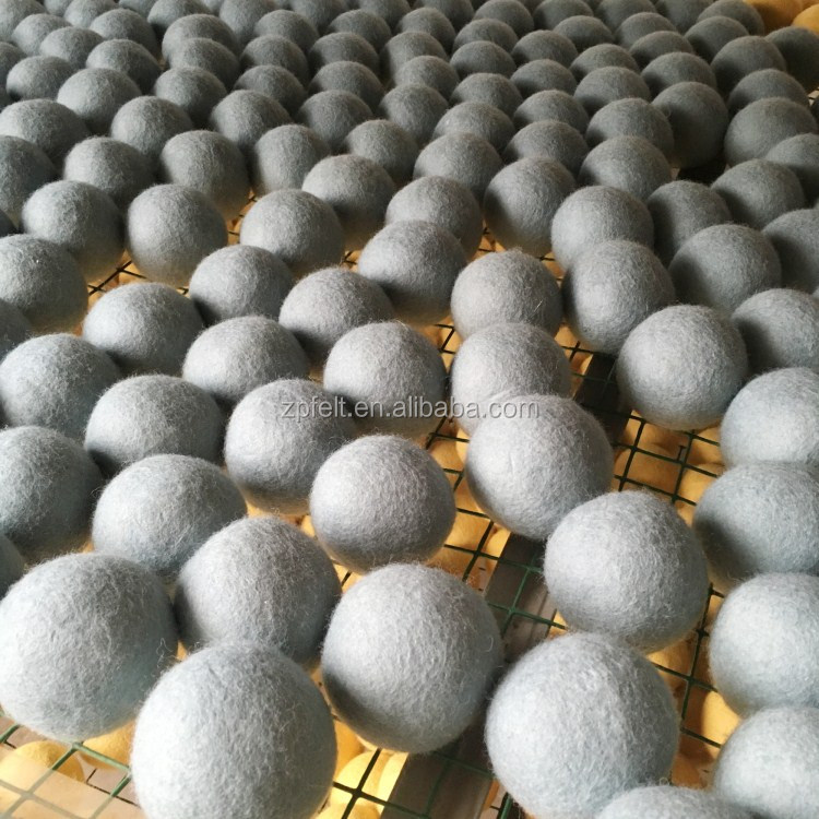 GRAY wool dryer balls