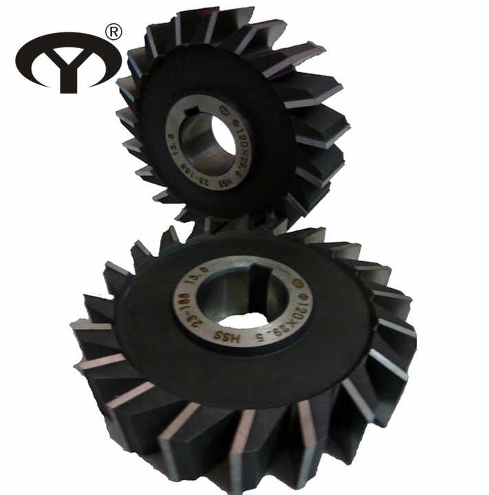 HSS M2 Side Milling Cutter With Straight Teeth Staggered Teeth