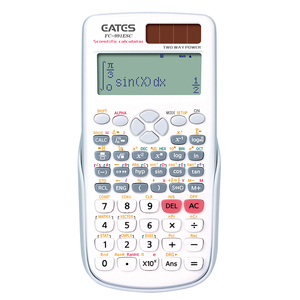 คุณภาพสูงนักเรียนสอบ Equation คำนวณ417ฟังก์ชั่นเครื่องคิดเลขวิทยาศาสตร์ FC-991ESC - Product Image 3
