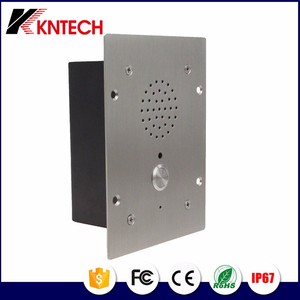 KNTECH-intercomunicador analógico para teléfono móvil, intercomunicador manos libres con hoja de acero, elevador en frío, KNZD-11