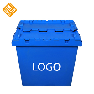 Promocional sólido apilable frutas caja de transporte de plástico se contenedor de almacenamiento de caja de - Product Image 2