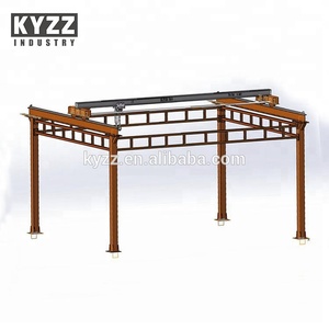 <strong>Free</strong> Standing Modular Self Erecting Workstation Overhead Bridge <strong>Crane</strong> with Steel Column Support Structure Frame 2 3 5 Ton Price - Product Image 3