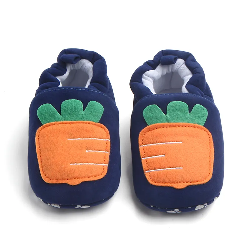 Cute vegetables fruit design newborn baby shoes