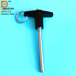 SS304 SS316 Push Button Ball <strong>Lock</strong> <strong>Pins</strong> T Handle <strong>Quick</strong> Release Locking <strong>Pin</strong>