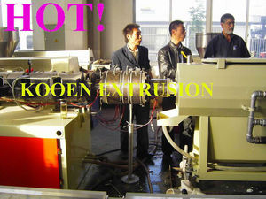 <strong>Used</strong> plastic pvc hose pipe <strong>extruder</strong> <strong>machine</strong> kooen-upvc iso9001(upvc pipe production extrusion machine <strong>line</strong> line)