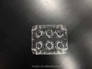 工厂定制用于发光二极管照明的光学塑料发光二极管透镜反射器 - Product Image 5