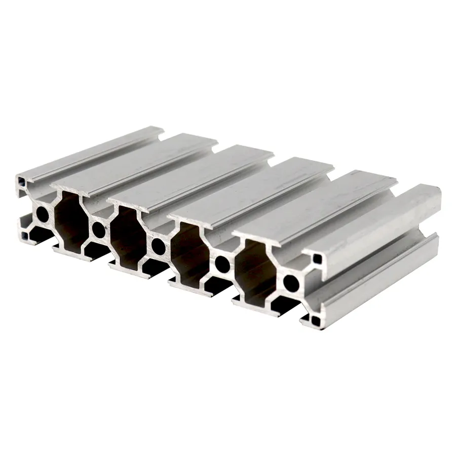 Perfil de alumínio personalizado, cor 6063 t5 liga v forma 8mm alumínio 40 série 60x60 t extrusões ranhura de alumínio atacado