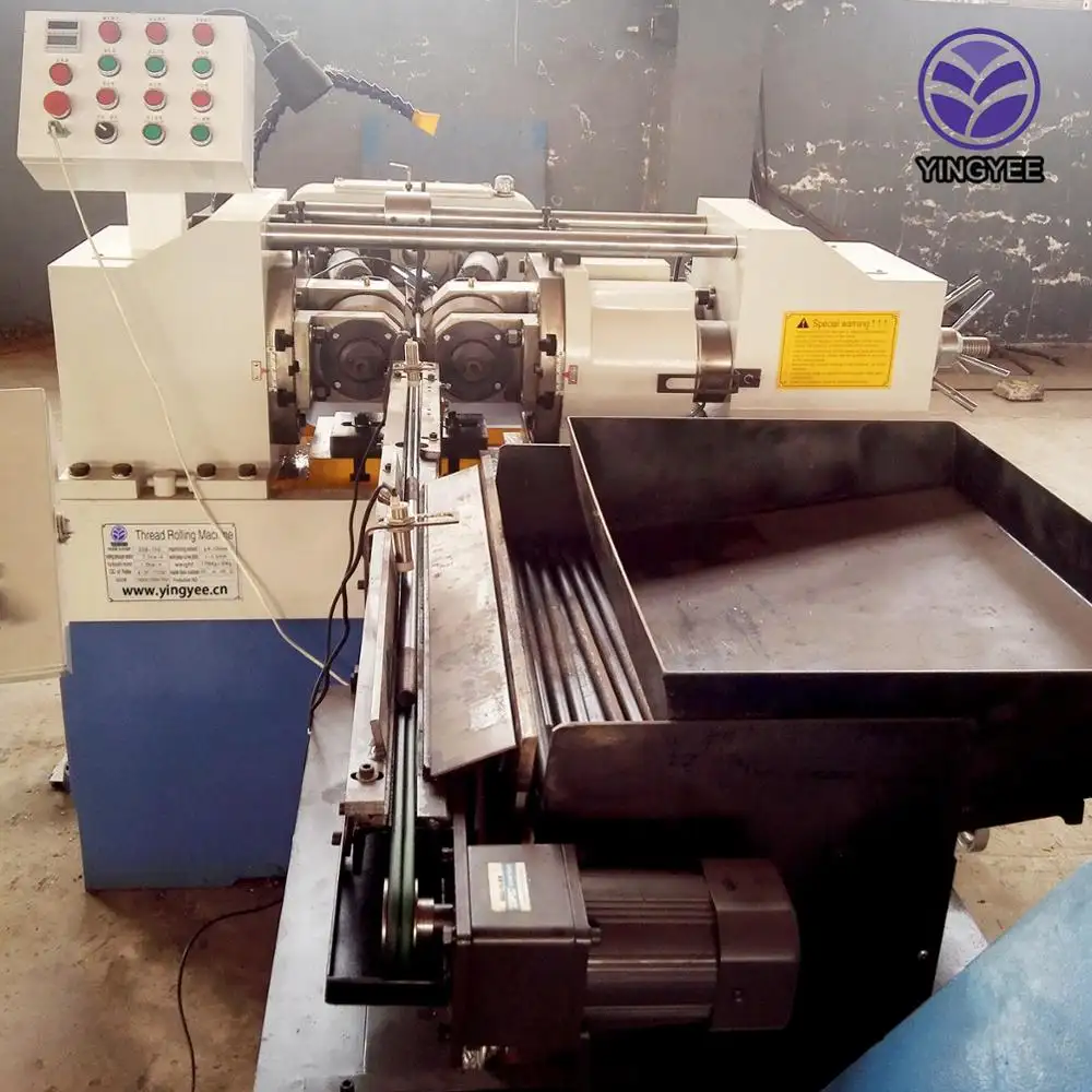 Thread making machine/screw rolling machine for construction