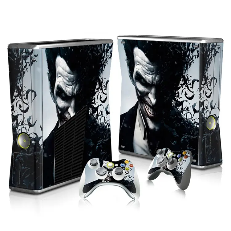 Nuovo con il prezzo di fabbrica console di gioco vinile skin sticker per Xbox360 sottile