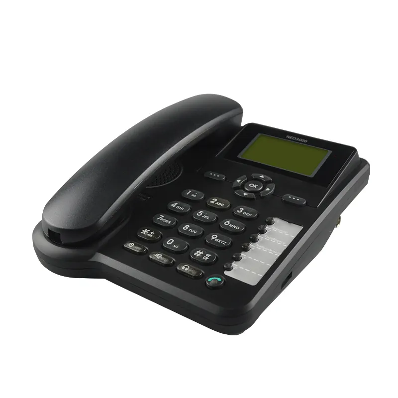 Teléfono inalámbrico fijo tarjeta SIM 3G NEO 3000