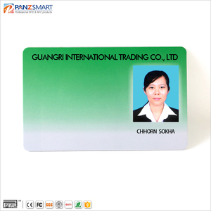 Cheap Factory Price Custom CR80 Student Photo Cards Plastic Employee ID Card PVC Pass Id Cards with QR <strong>Code</strong> - Product Image 2