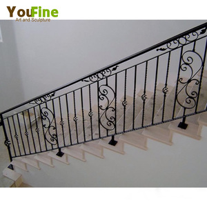 Zier Haus Schmiedeeisen Balkon Handlauf Zaun